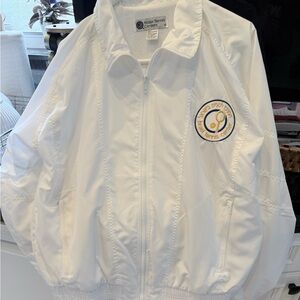 White athletic/ 🎾  Jacket and pants